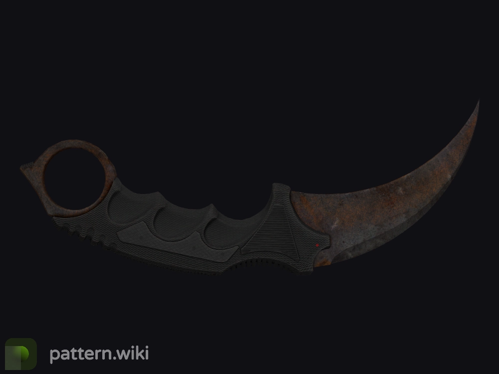 Karambit Rust Coat seed 970