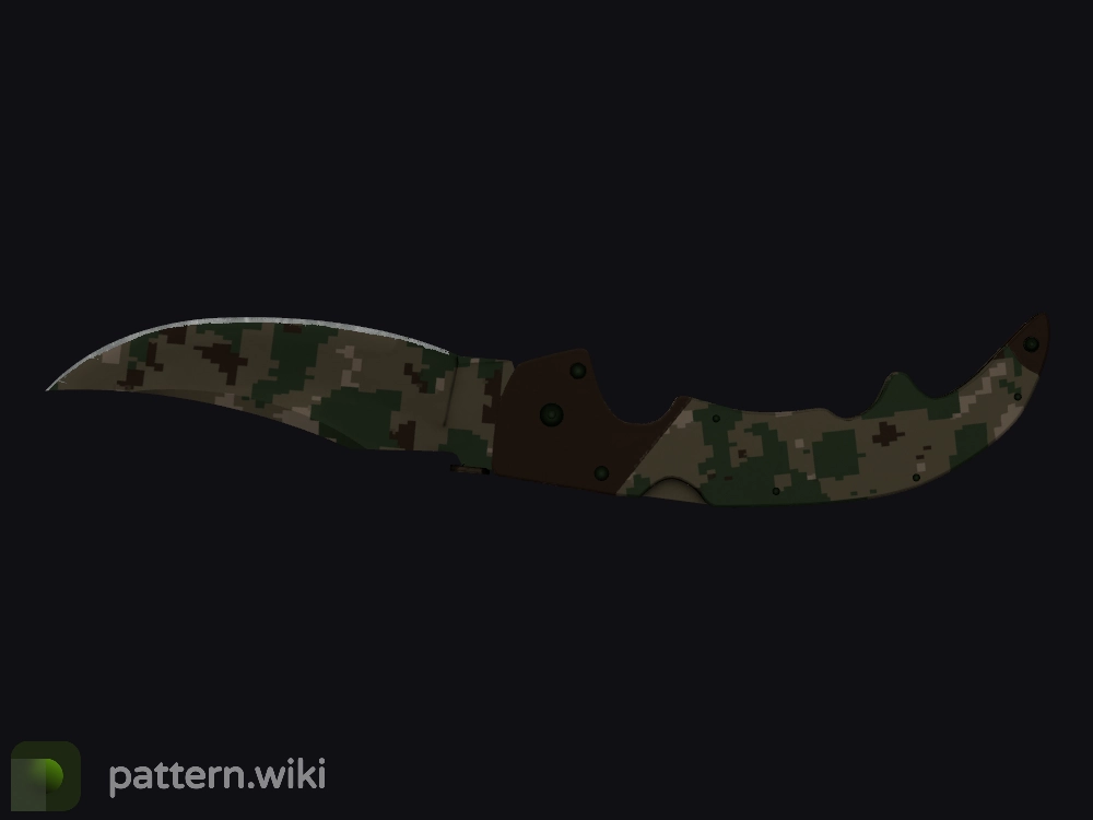 Falchion Knife Forest DDPAT seed 422