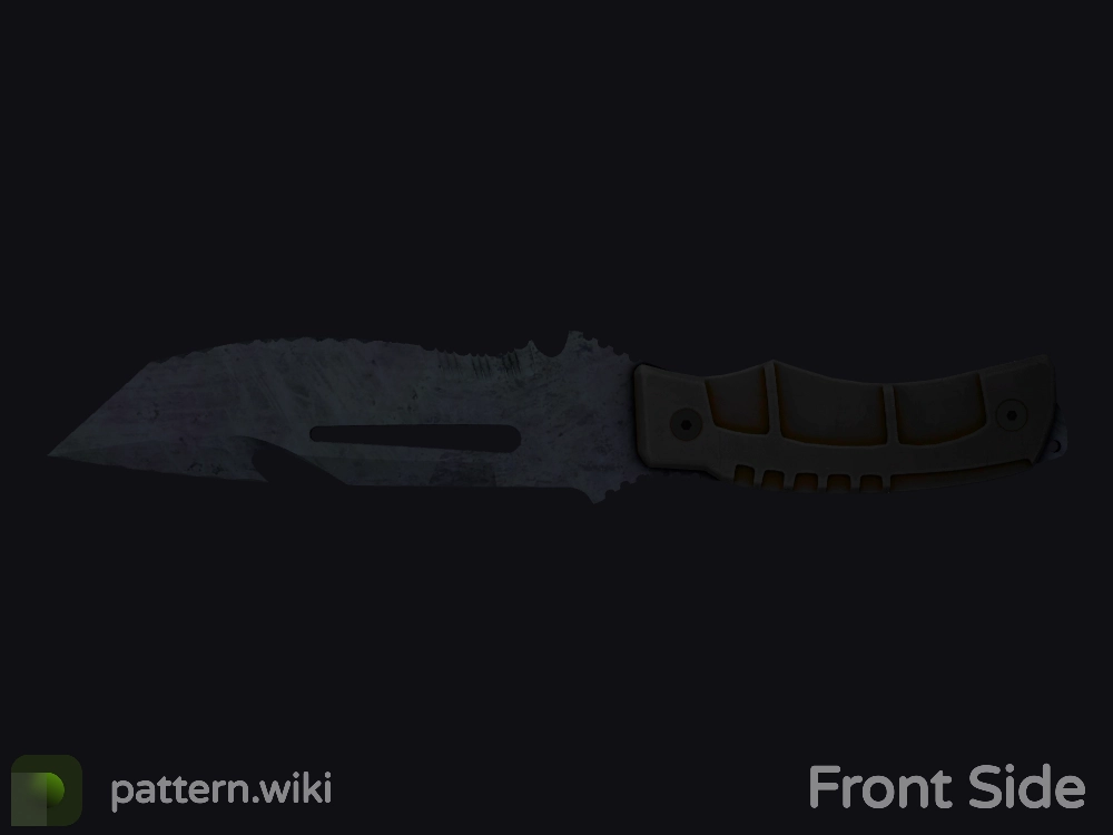 Survival Knife Blue Steel seed 782