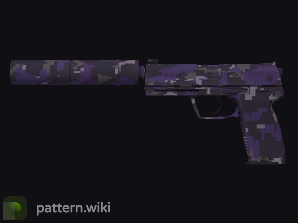 USP-S Purple DDPAT seed 472