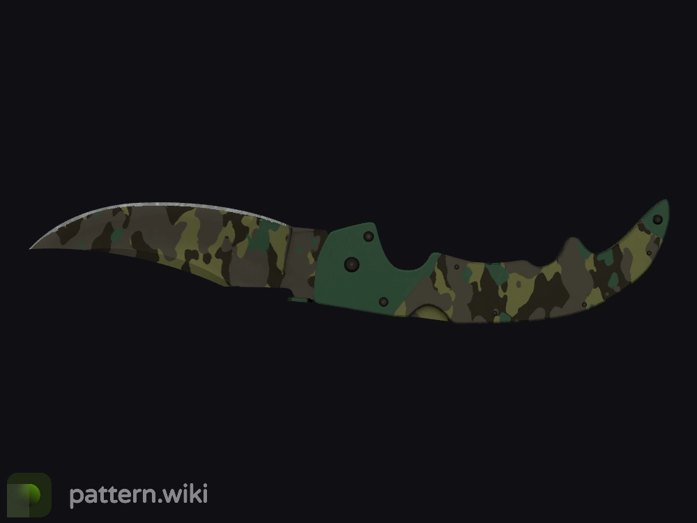 Falchion Knife Boreal Forest seed 322