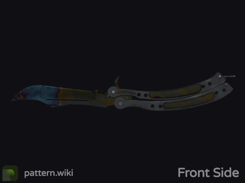 Butterfly Knife Case Hardened seed 470