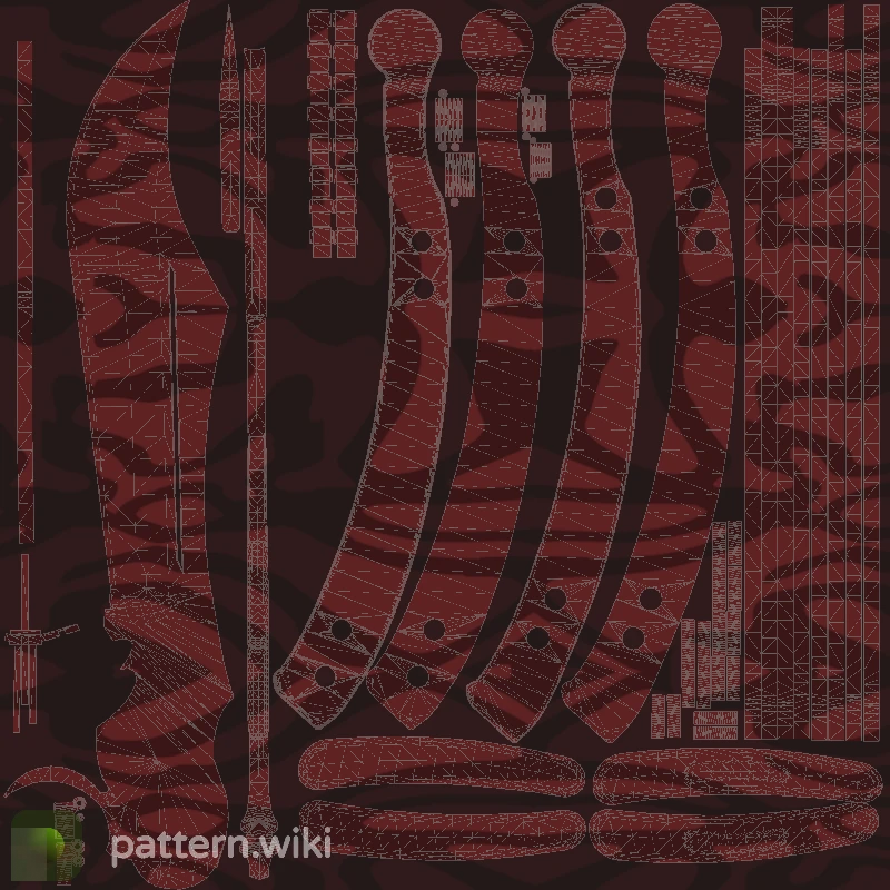 Butterfly Knife Slaughter seed 326 pattern template