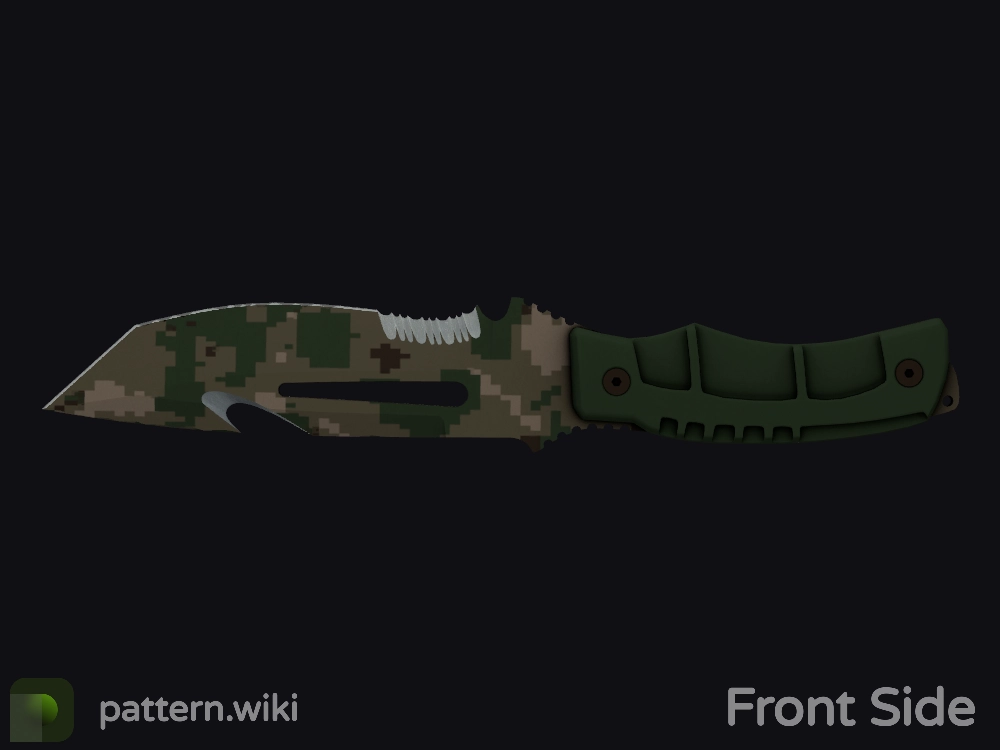 Survival Knife Forest DDPAT seed 371