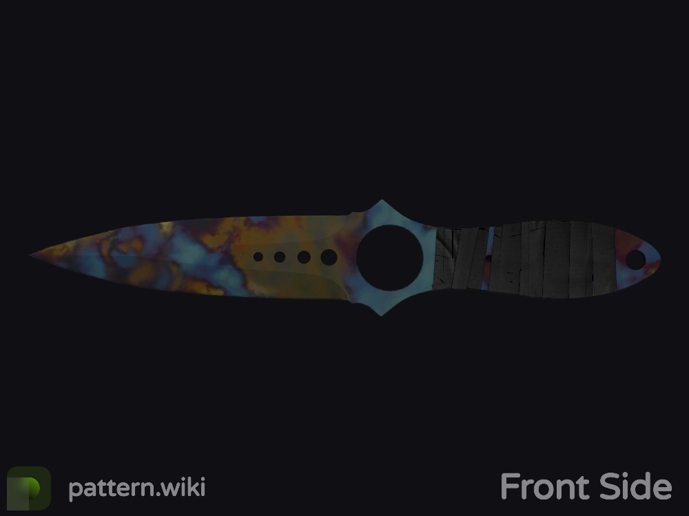 Skeleton Knife Case Hardened seed 831