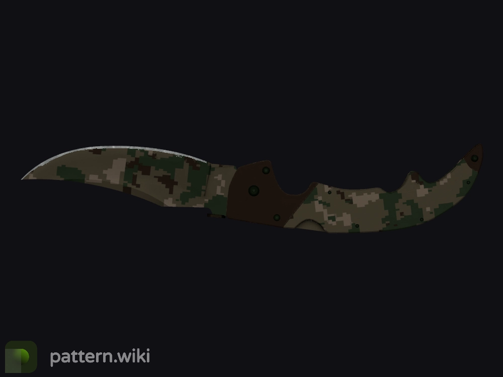 Falchion Knife Forest DDPAT seed 482