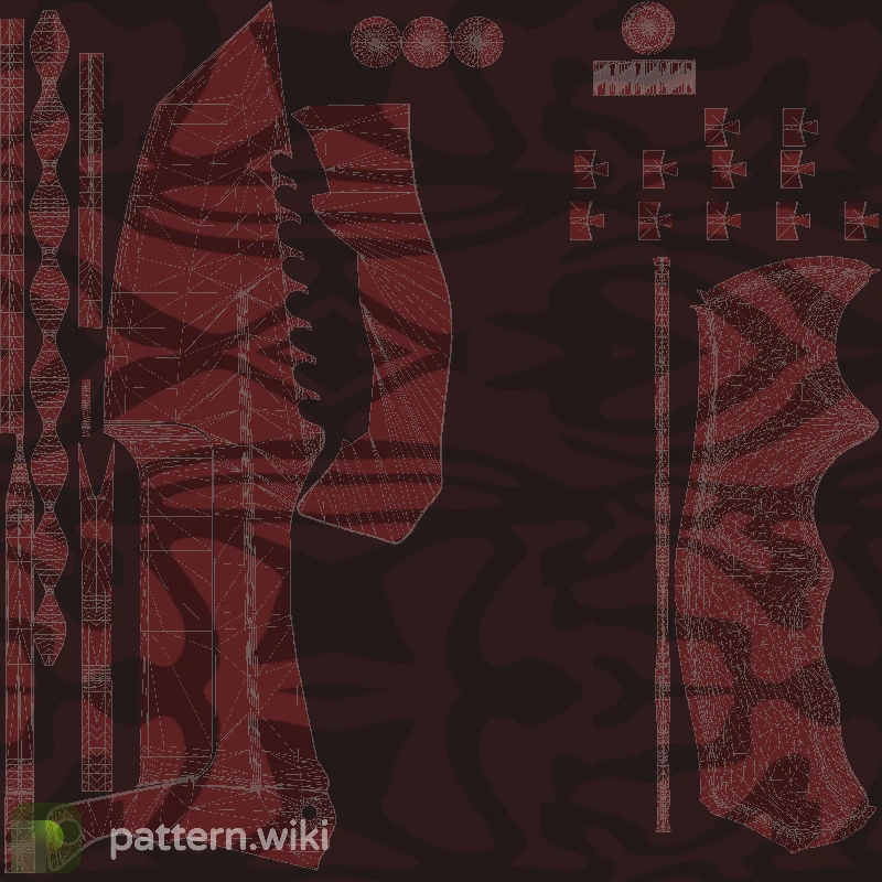 Huntsman Knife Slaughter seed 388 pattern template