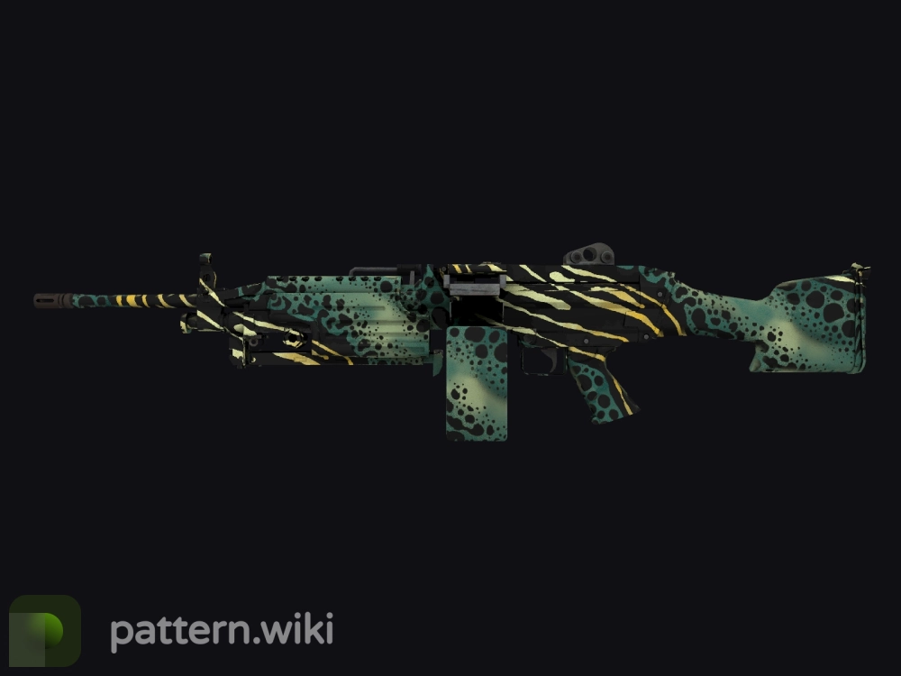 M249 Emerald Poison Dart seed 634