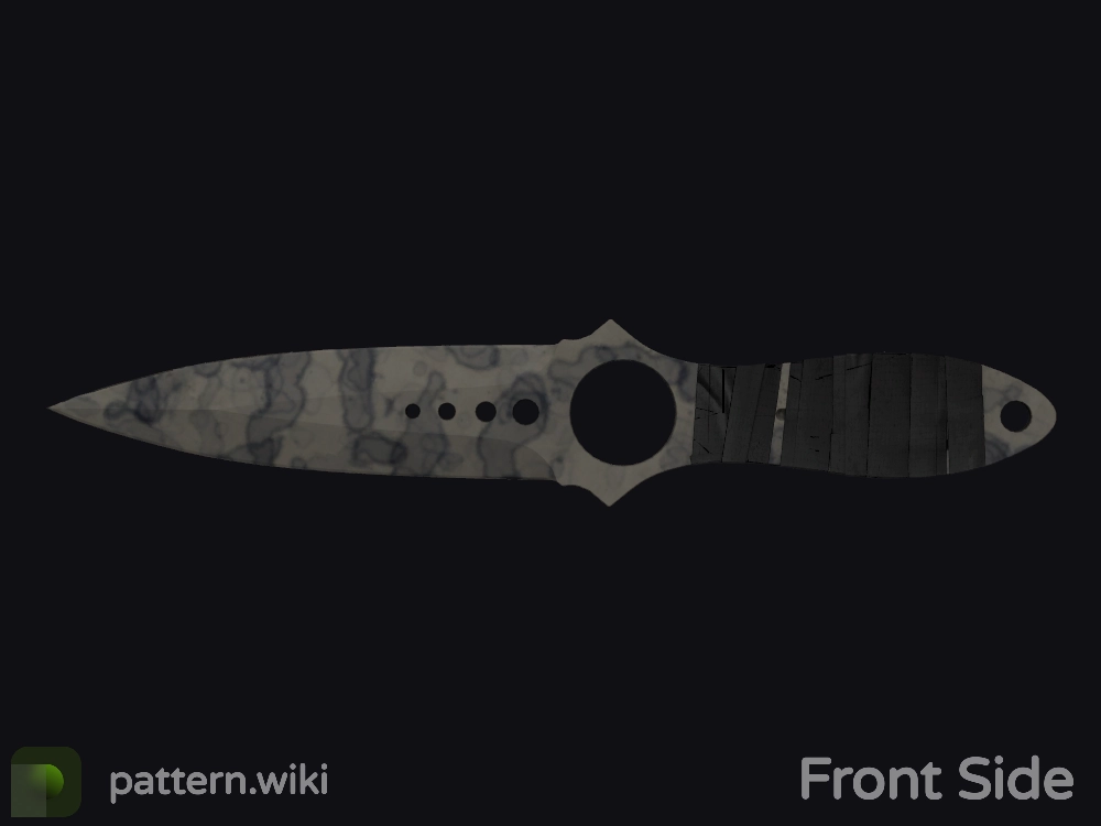 Skeleton Knife Stained seed 112