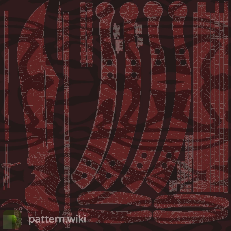 Butterfly Knife Slaughter seed 749 pattern template