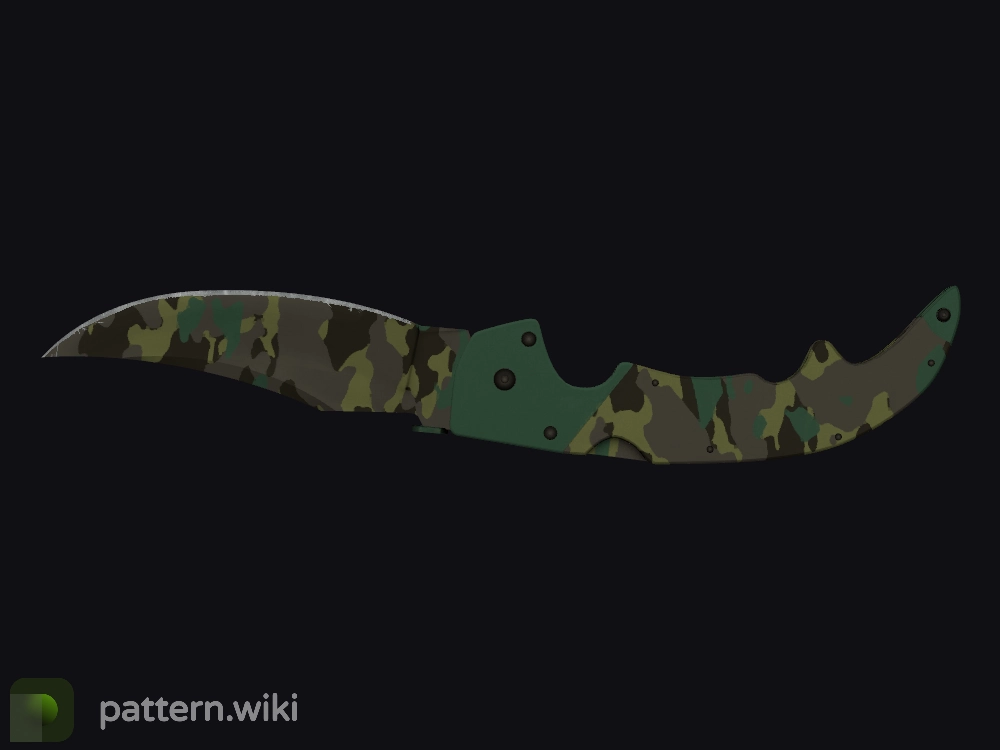 Falchion Knife Boreal Forest seed 37