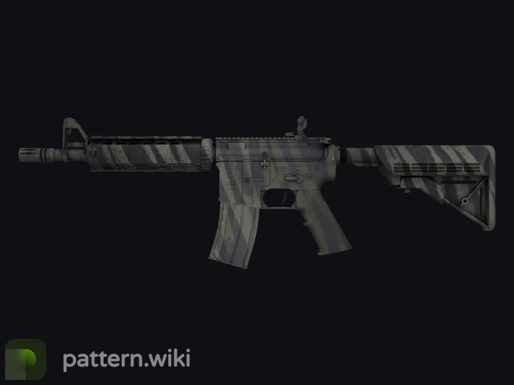 M4A4 Faded Zebra seed 95