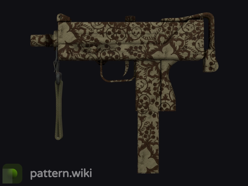 MAC-10 Sienna Damask seed 664