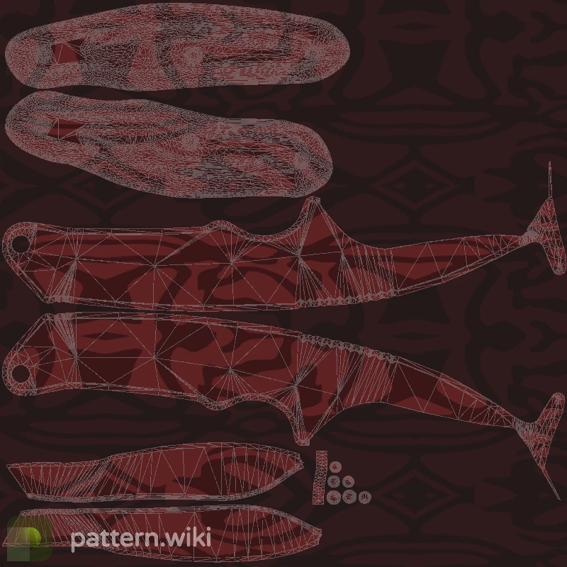 Gut Knife Slaughter seed 777 pattern template