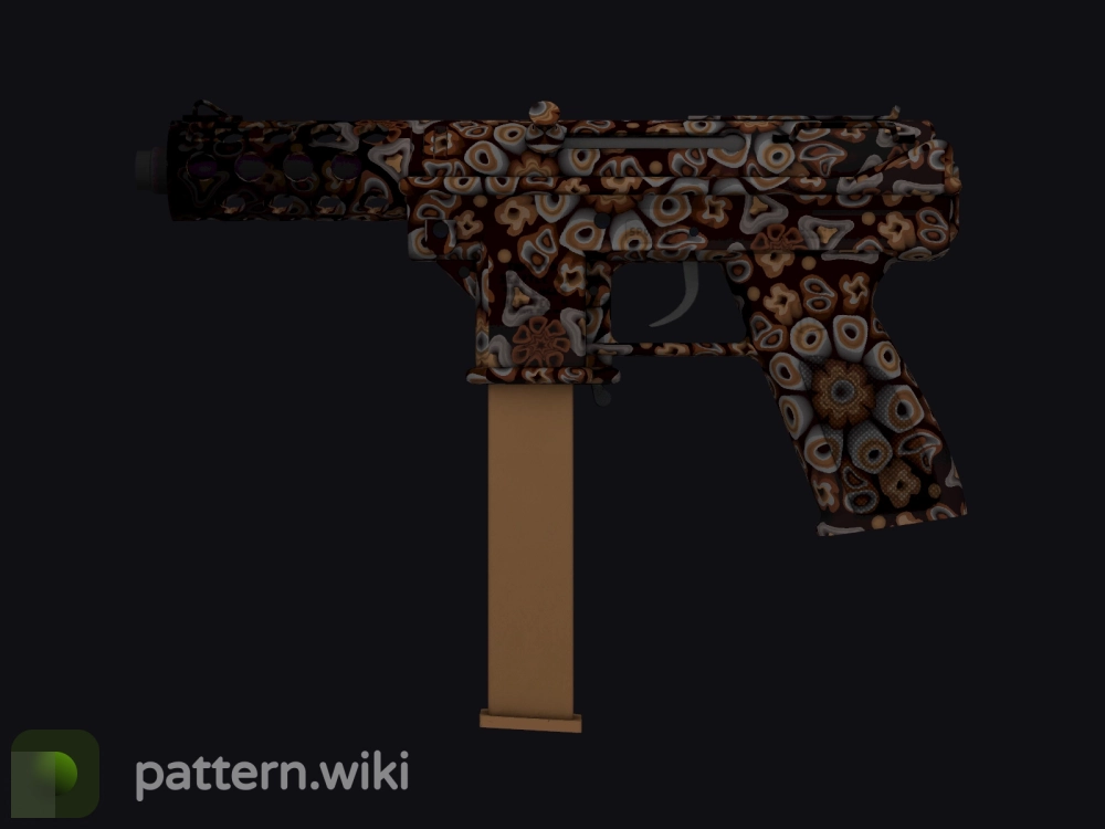 Tec-9 Orange Murano seed 855