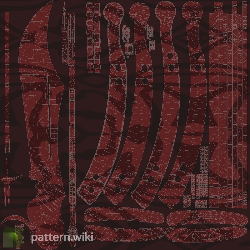 Butterfly Knife Slaughter seed 937 pattern template