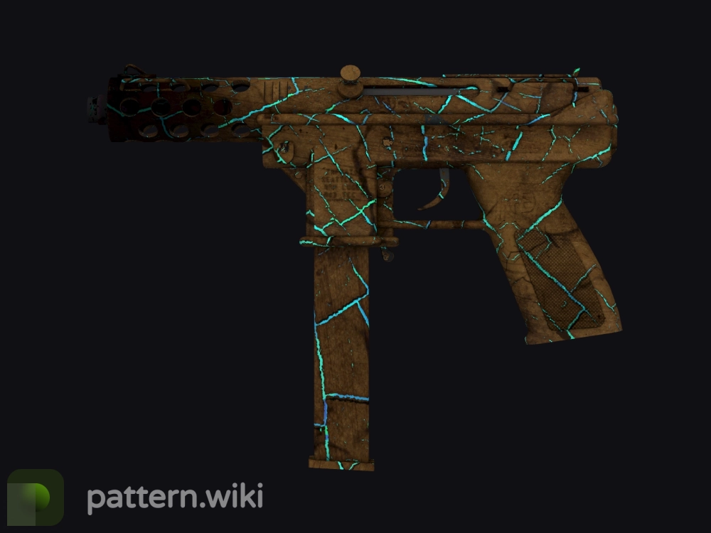 Tec-9 Cracked Opal seed 990