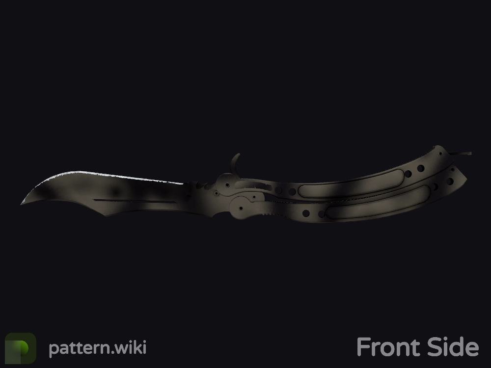 Butterfly Knife Scorched seed 284