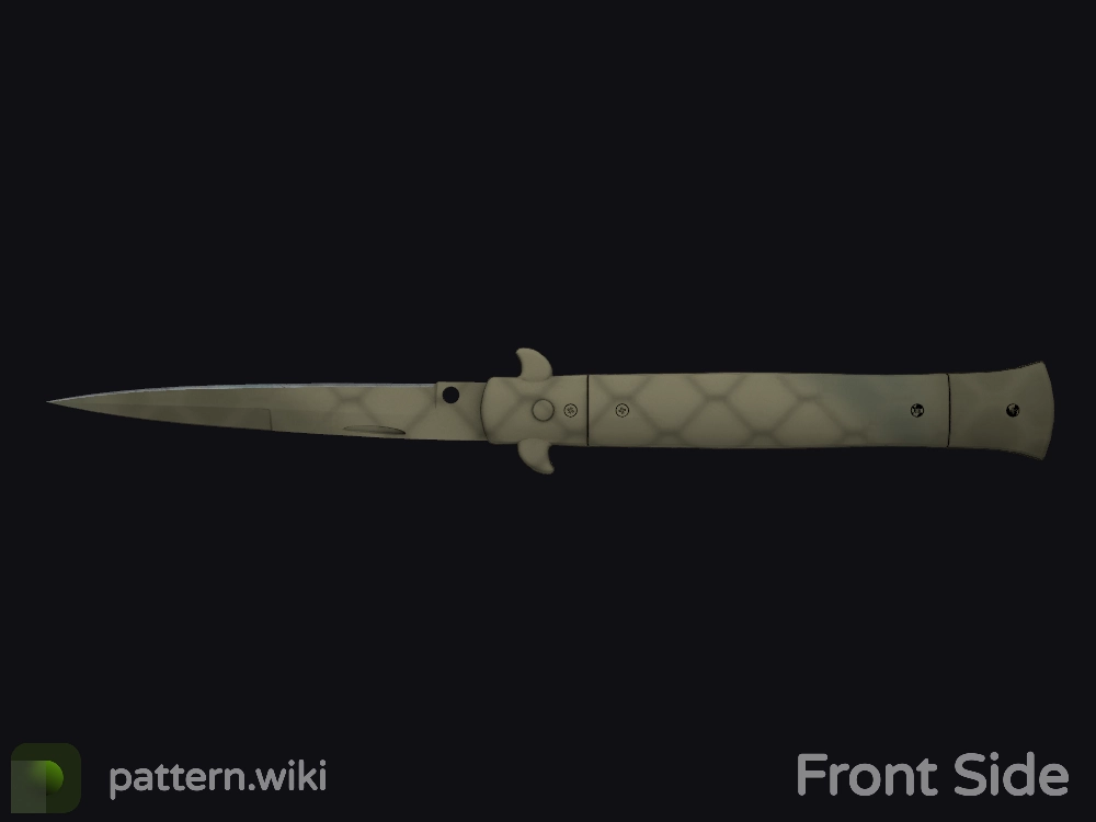 Stiletto Knife Safari Mesh seed 983