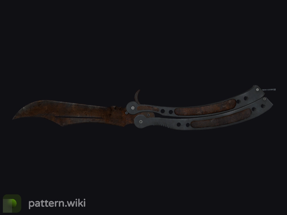 Butterfly Knife Rust Coat seed 521