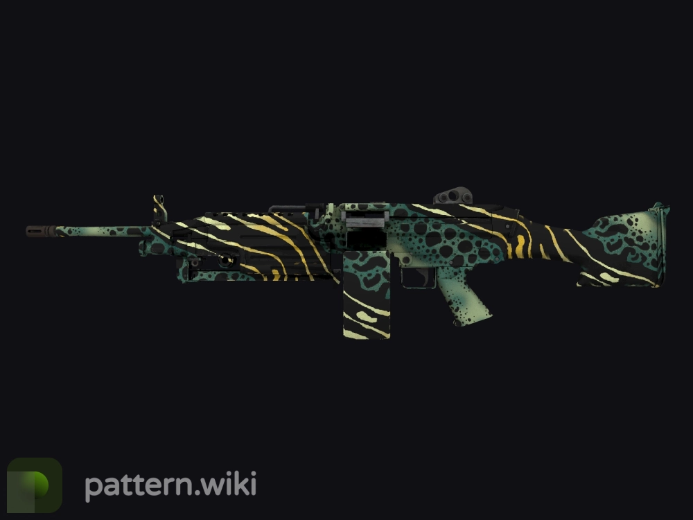 M249 Emerald Poison Dart seed 709