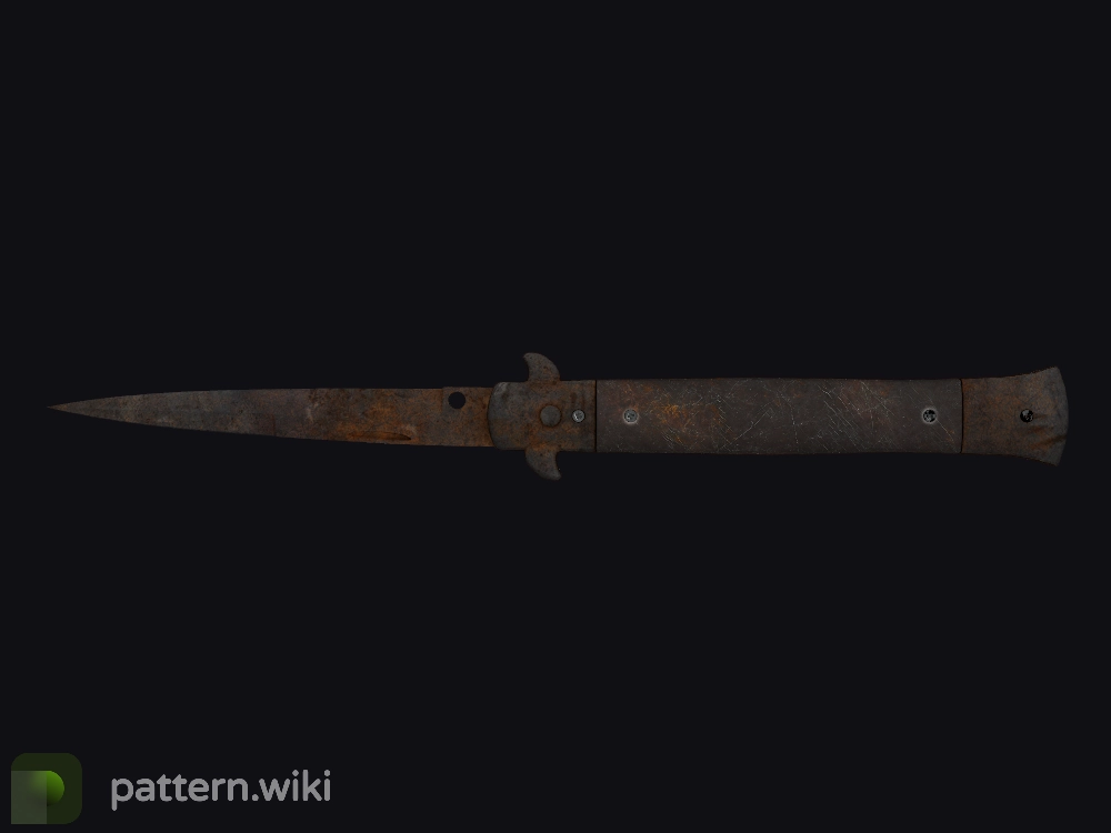 Stiletto Knife Rust Coat seed 690