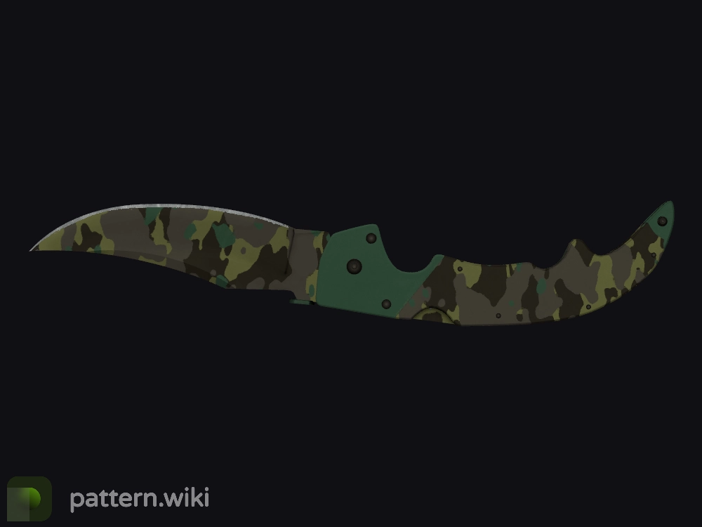 Falchion Knife Boreal Forest seed 969