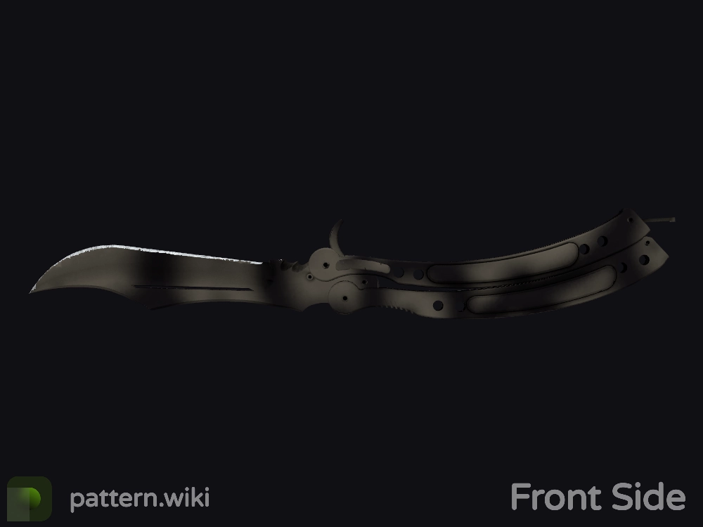 Butterfly Knife Scorched seed 921