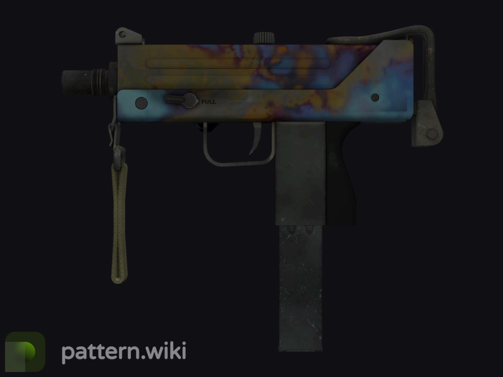 MAC-10 Case Hardened seed 256