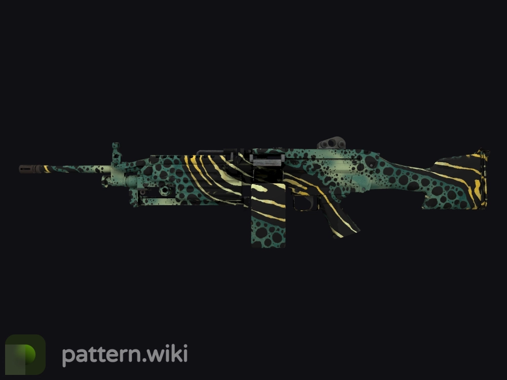 M249 Emerald Poison Dart seed 912