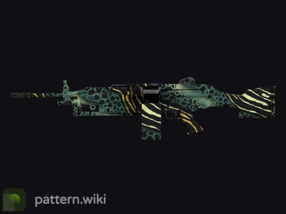 M249 Emerald Poison Dart seed 611