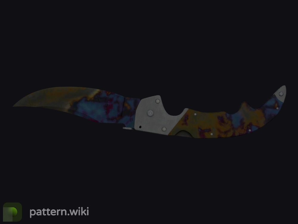 Falchion Knife Case Hardened seed 548