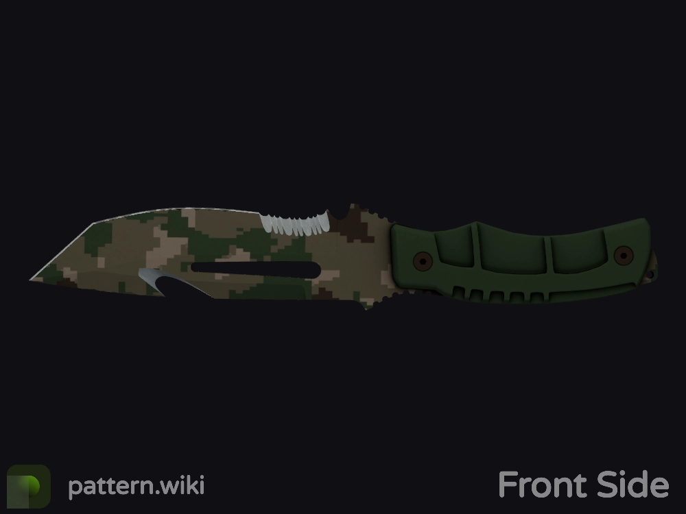 Survival Knife Forest DDPAT seed 212