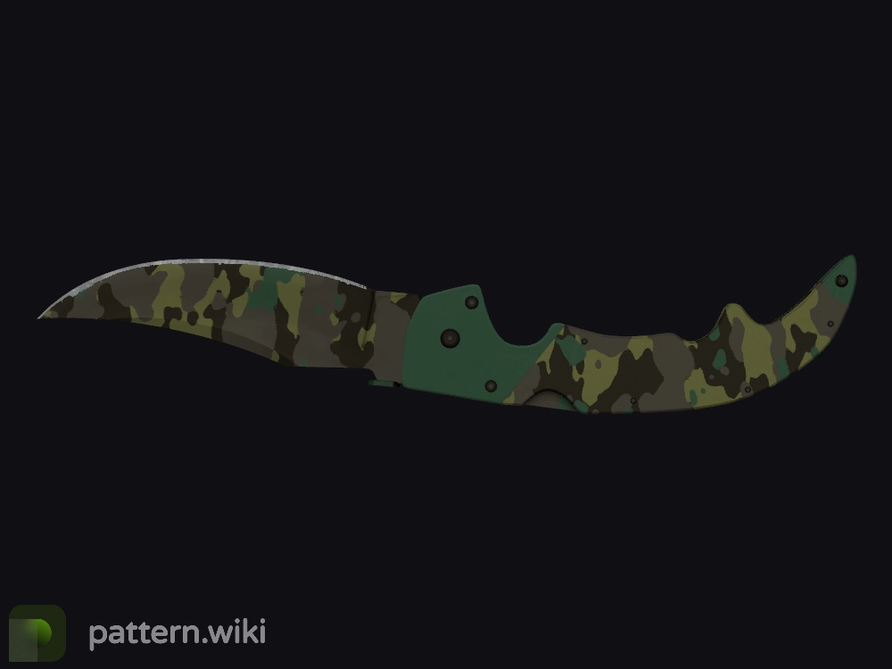 Falchion Knife Boreal Forest seed 801