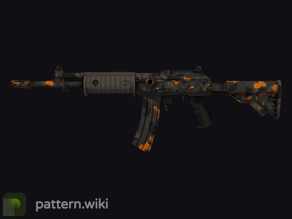 Galil AR Orange DDPAT seed 885