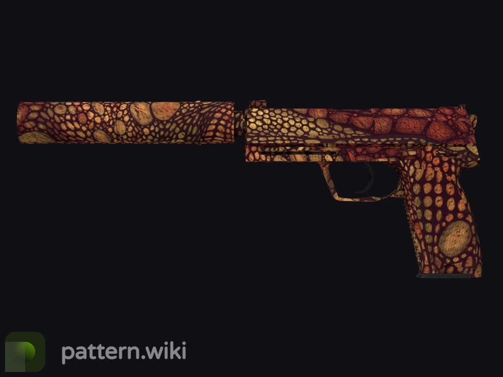 USP-S Orange Anolis seed 764