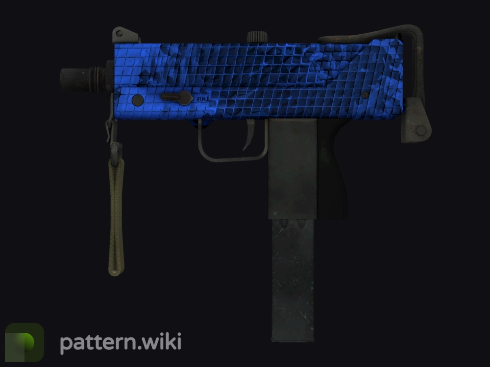 MAC-10 Lapis Gator seed 173