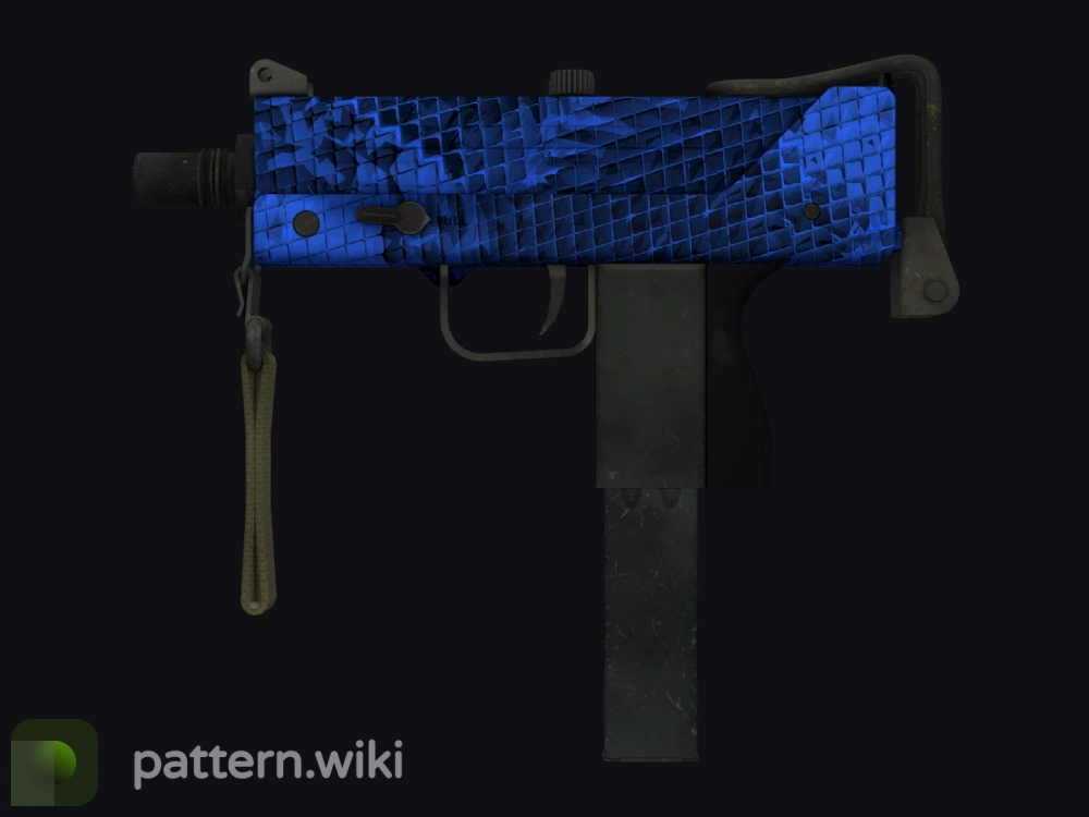 MAC-10 Lapis Gator seed 646