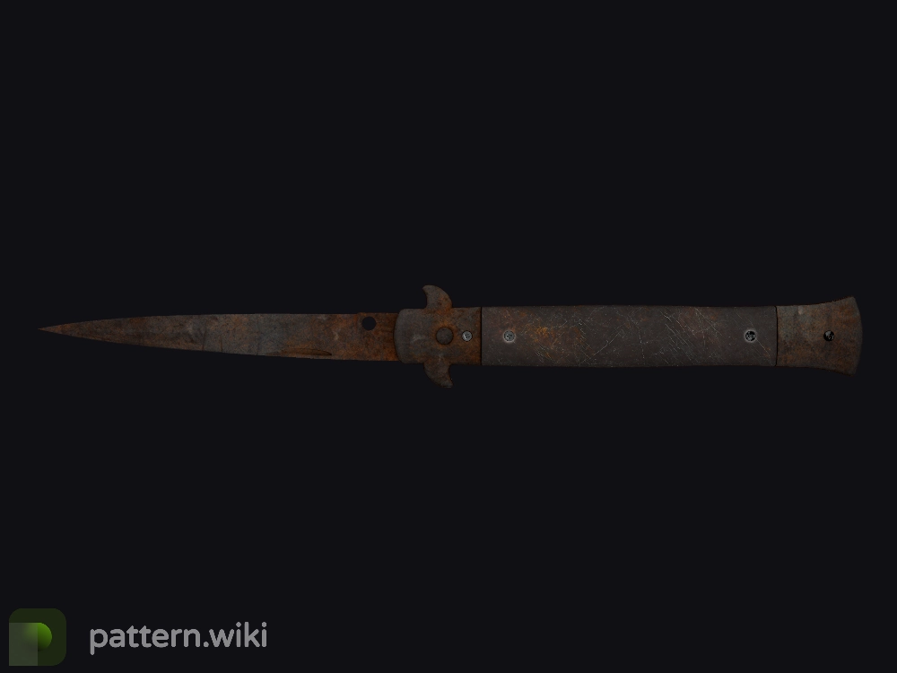 Stiletto Knife Rust Coat seed 899