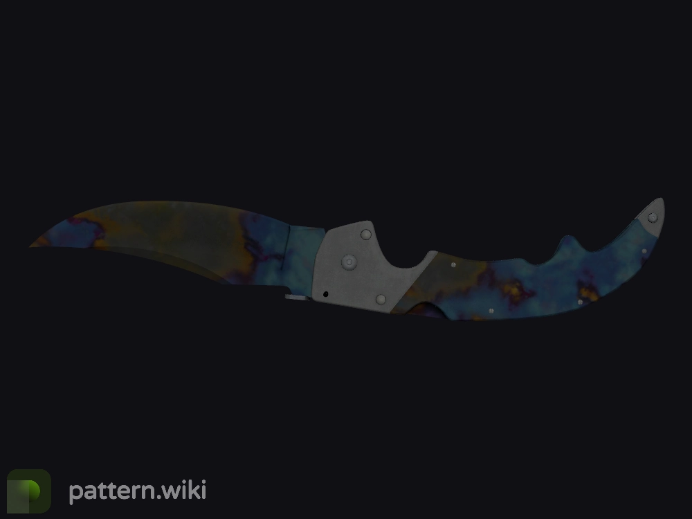 Falchion Knife Case Hardened seed 10