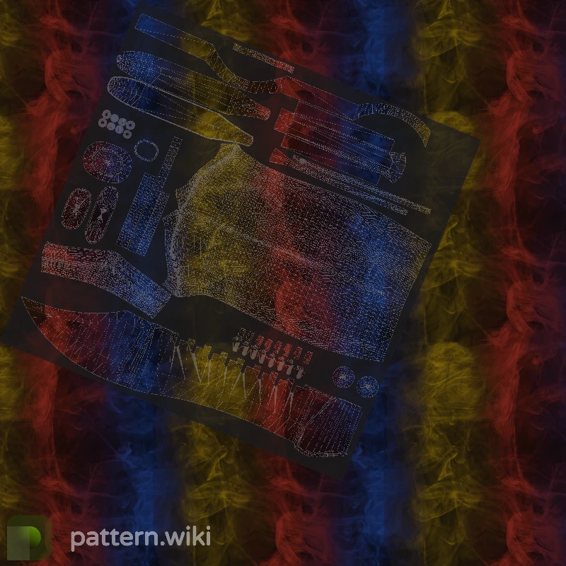 Bowie Knife Marble Fade seed 591 pattern template