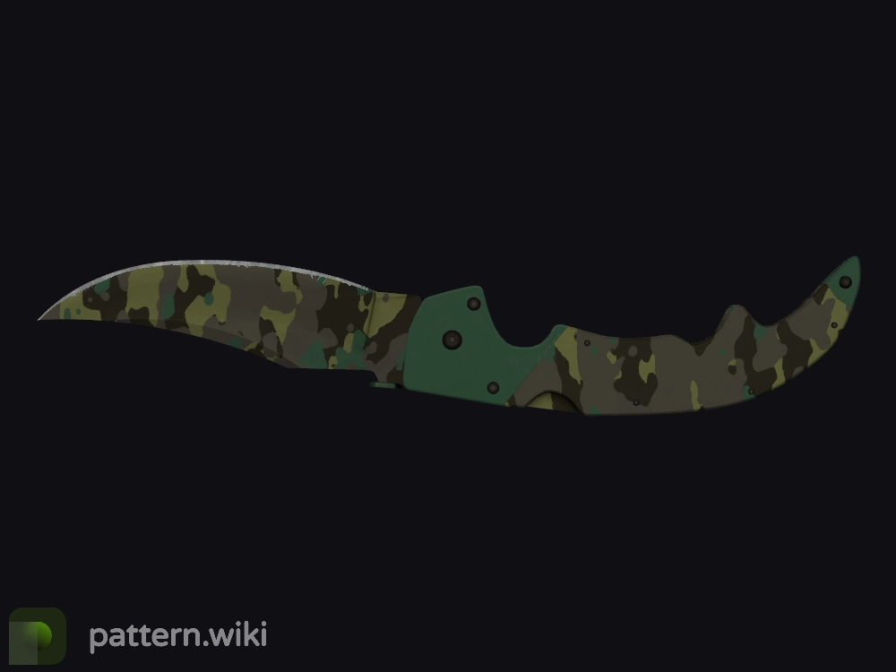 Falchion Knife Boreal Forest seed 381