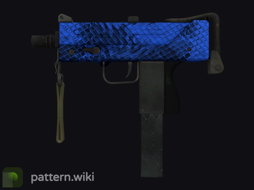 MAC-10 Lapis Gator seed 771