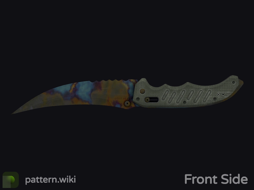 Flip Knife Case Hardened seed 657