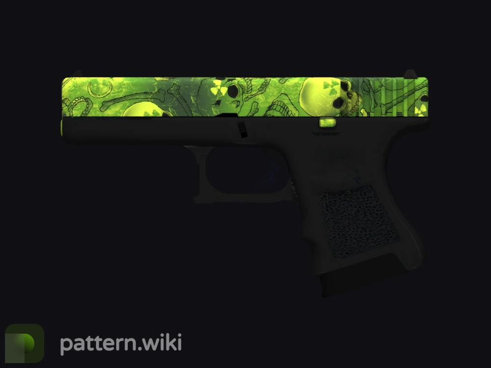 Glock-18 Nuclear Garden seed 107