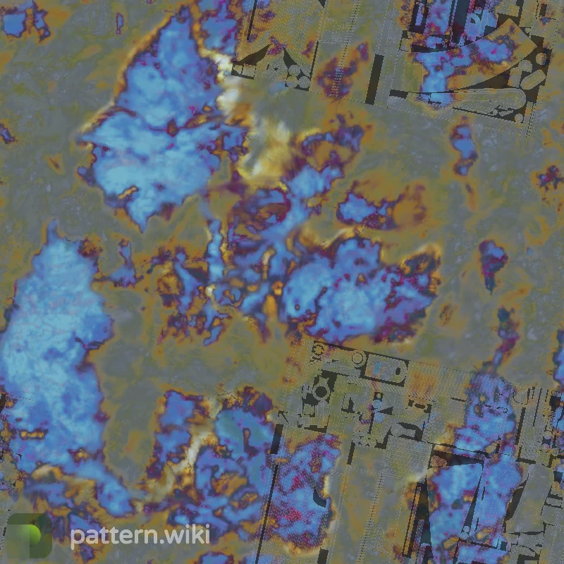 AK-47 Case Hardened seed 415 pattern template