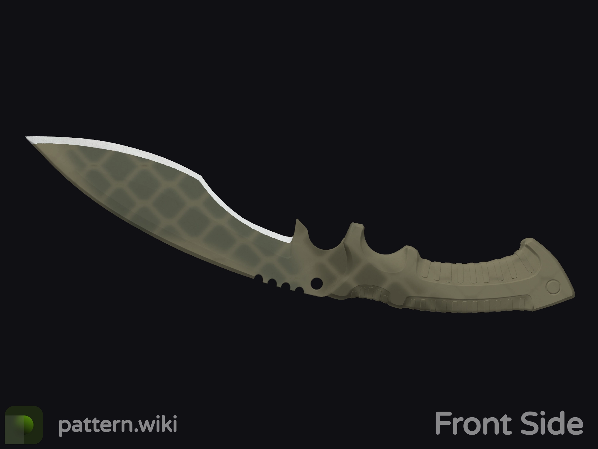 Kukri Knife Safari Mesh seed 413