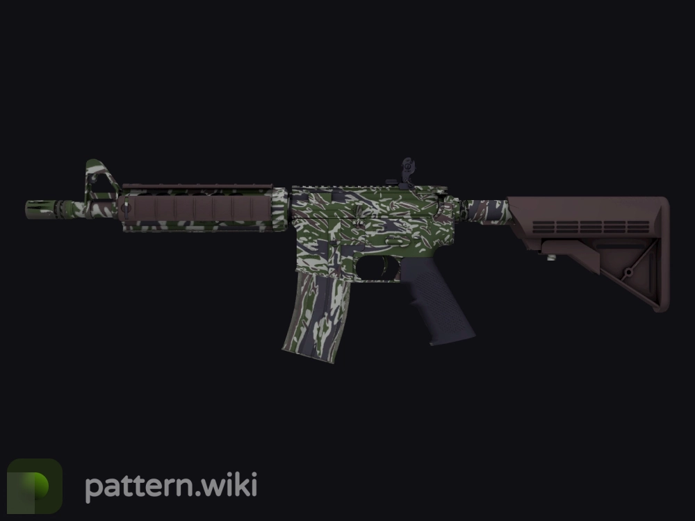 M4A4 Jungle Tiger seed 761