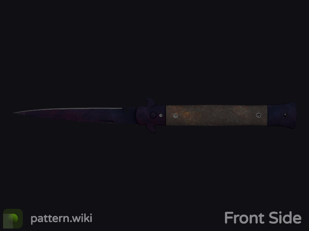 Stiletto Knife Doppler seed 74