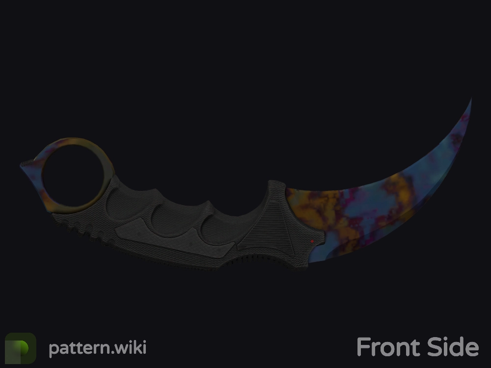 Karambit Case Hardened seed 215